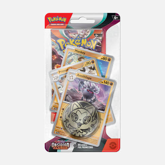 Scarlet and Violet - Obsidian Flames Premium Checklane Blister Annihilape