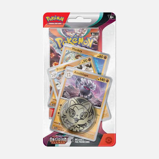 Scarlet and Violet - Obsidian Flames Premium Checklane Blister Annihilape
