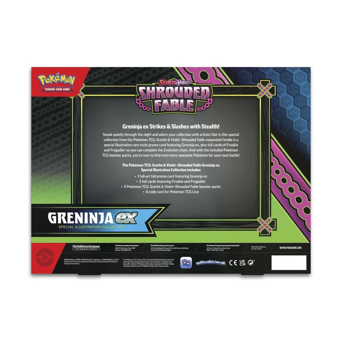 Shrouded Fable Greninja ex special illustration collection