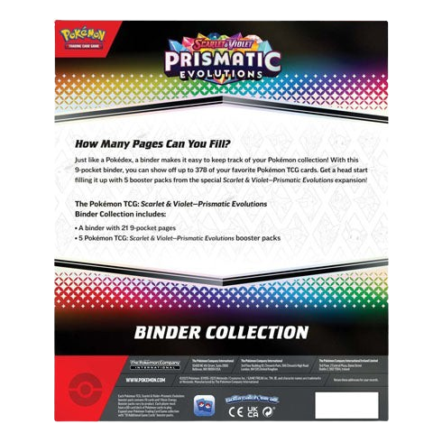 Scarlet & Violet - Prismatic Evolutions Binder Collection