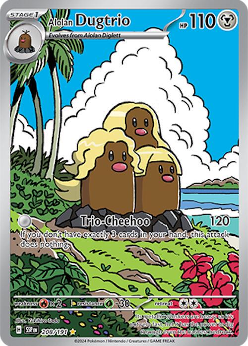 Alolan Dugtrio IR 208/191