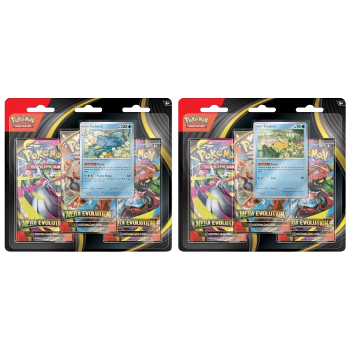 Mega Evolutions 3 Pack Blister