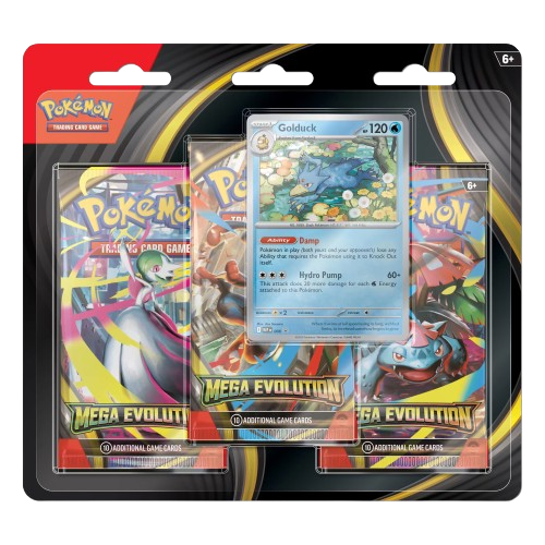 Mega Evolutions 3 Pack Blister