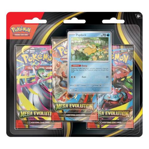 Mega Evolutions 3 Pack Blister