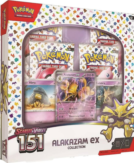 Scarlet & Violet 151 Alakazam Ex Collection Box