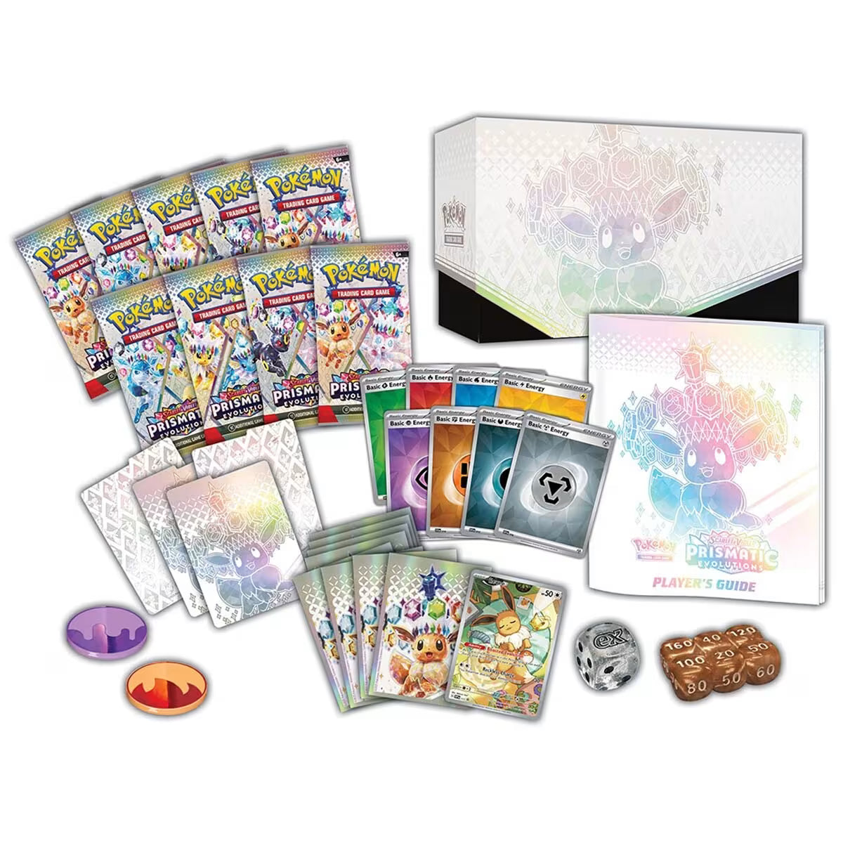 Scarlet & Violet Prismatic Evolutions Elite Trainer Box