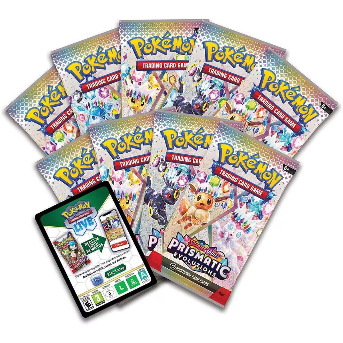 Scarlet & Violet Prismatic Evolutions Elite Trainer Box