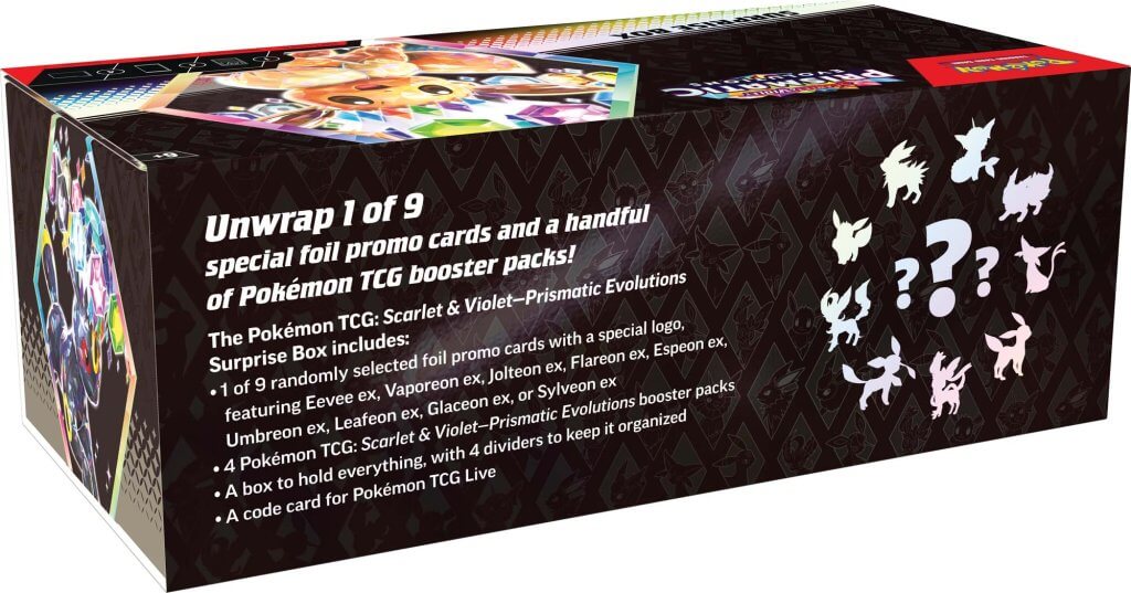 Scarlet & Violet - Prismatic Evolutions Surprise Box