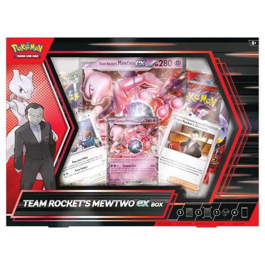 Team Rocket's Mewtwo EX Box