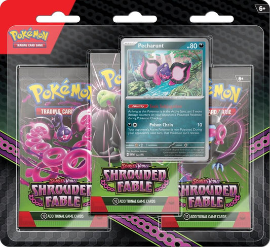 Pokemon TCG - Shrouded Fable 3 Pack Blister