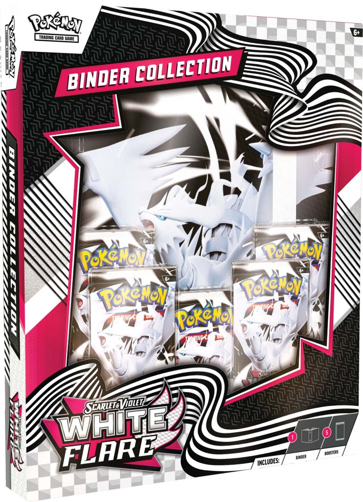 Scarlet & Violet - White Flare Binder collection