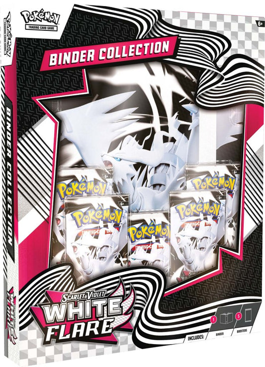 Scarlet & Violet - White Flare Binder collection