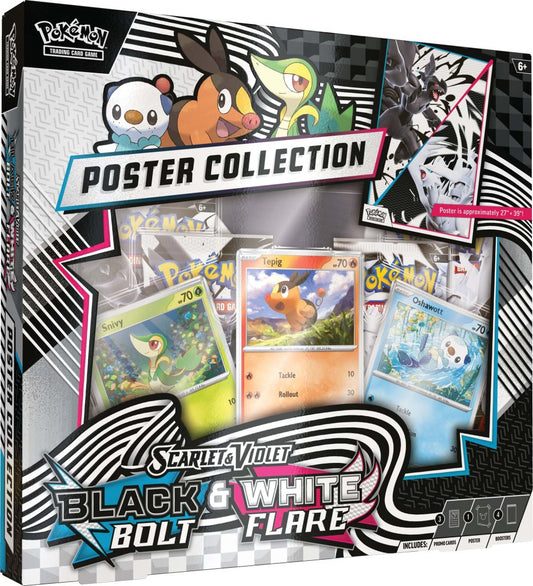Scarlet & Violet - Black Bolt White Flare Poster Collection