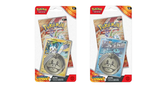 Surging Sparks Blister Pack Pair - Wooper & Pachirisu