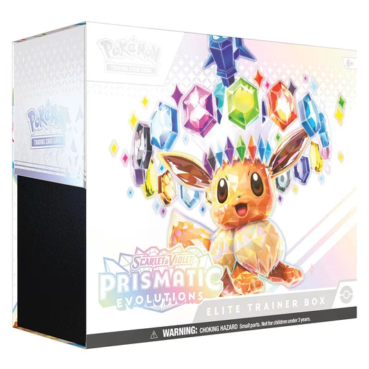 Scarlet & Violet Prismatic Evolutions Elite Trainer Box