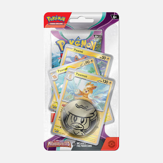 Scarlet & Violet - Paldea Evolved 1 Pack Premium Blister - Pawmot