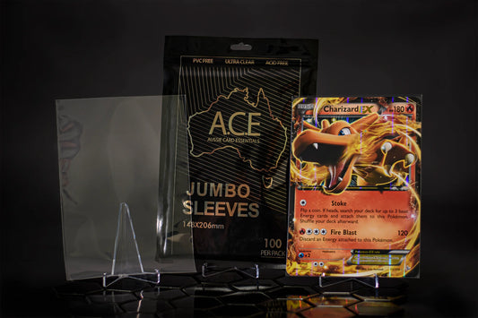Jumbo Card Sleeves - 100 Pack
