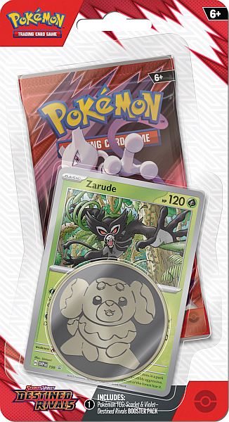 Destined Rivals Zarude Checlkane Blister Pack