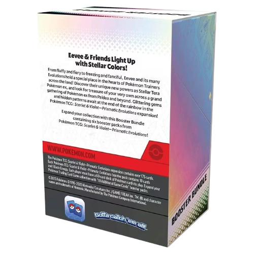 Prismatic Evolutions Booster Bundle