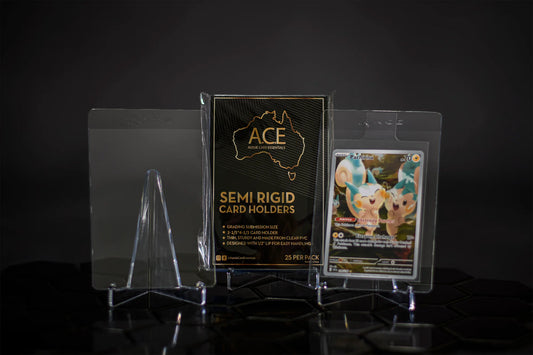 Semi Rigid Card Holder - 25 Pack